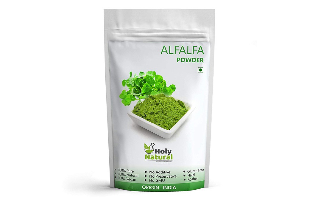 Holy Natural Alfalfa Powder    Pack  200 grams